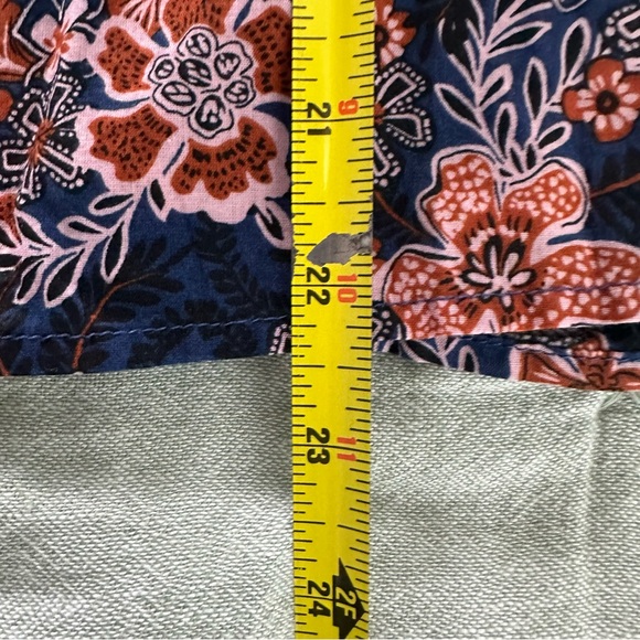 Anthropologie Sundry Floral Boho Cottagecore Button Down Long Sleeve Blouse S - Picture 7 of 8